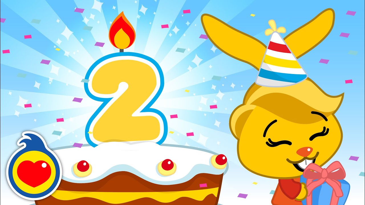 Hoy es tu cumpleaños - 2 Años 🥳 ¡Feliz Cumpleaños! ♫ Plim Plim ♫ Canciones  Infantiles 