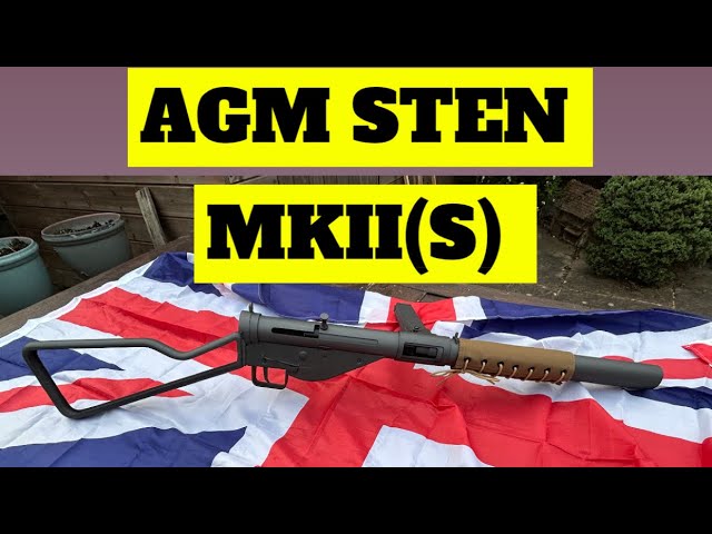 Sten MKII S Airsoft Gun by AGM review - YouTube