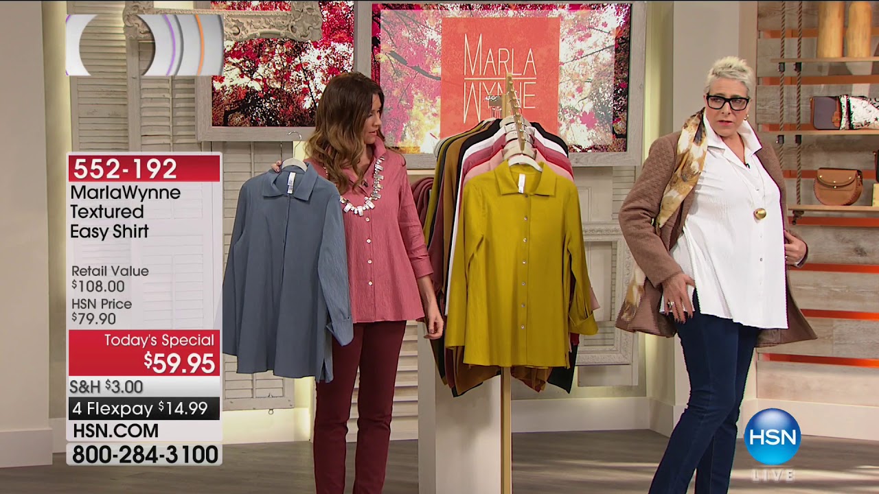 HSN HSN Today MarlaWynne Fashions 09.20.2017 08 AM YouTube