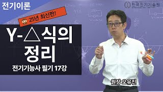 Lesson 17 Y,△ formula summary ㅣ【Electrical Technician Written Test】
