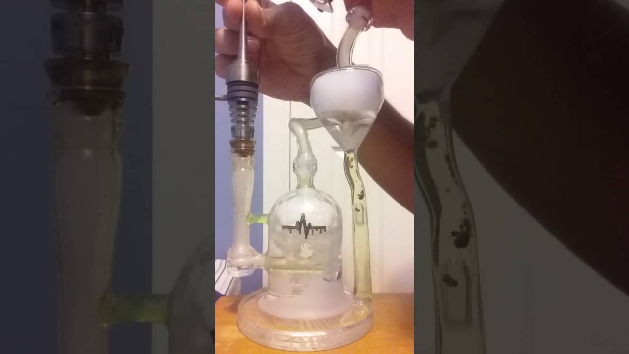 Big low temp dab W/ double barrel stemline