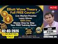 Educational BTC, ETH, SOL, XRP Elliott Wave Class 02-03-2026