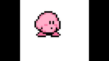 Pixelart 2# "8-bit Kirby"