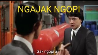 Jack kie Chan. Ngajak NGOPI... Lucu