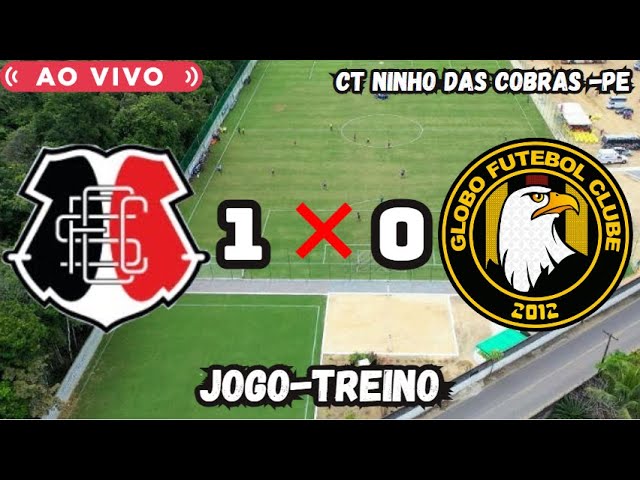 Santa Cruz 1 x 0 Globo-RN - Jogo Treino ( Ao Vivo ) 23/12/2023 