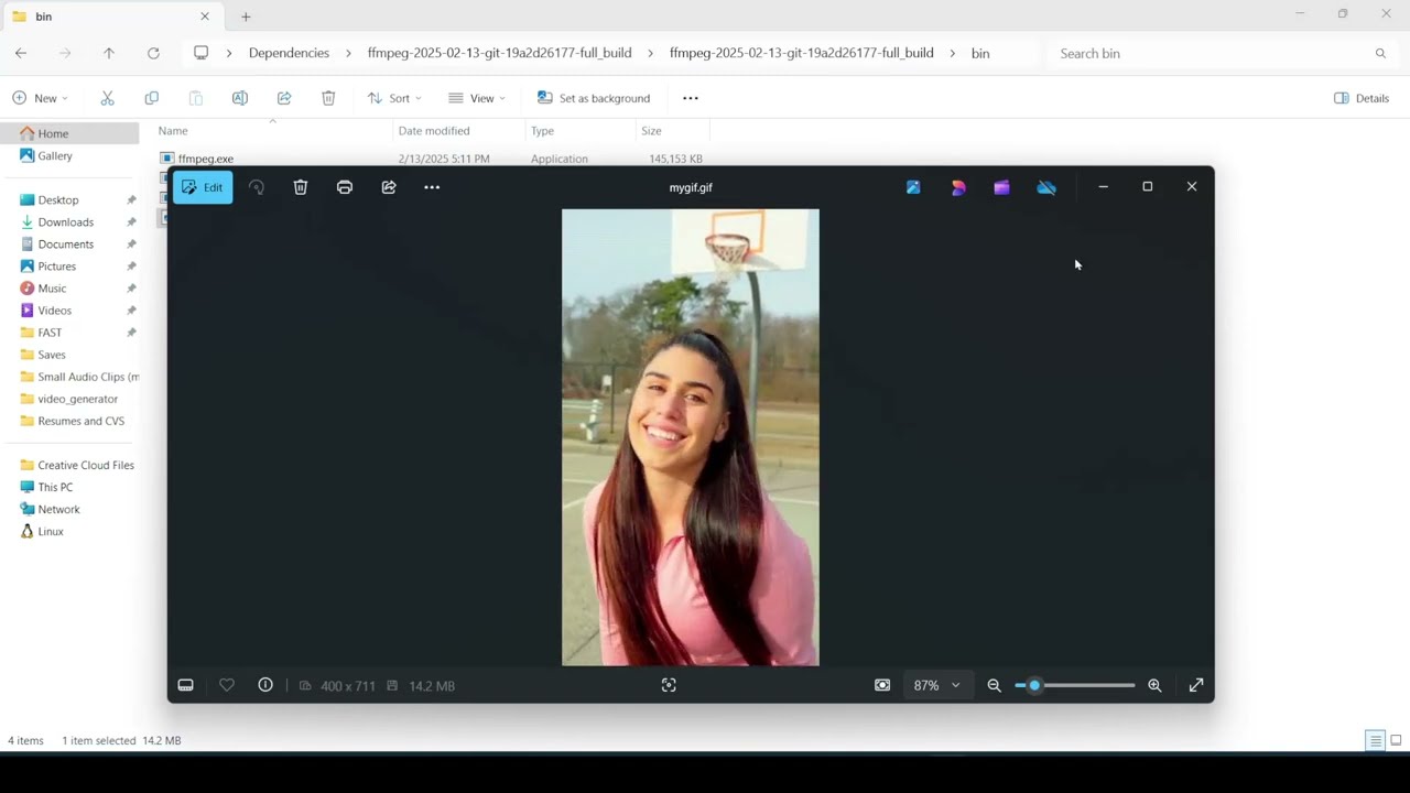How to Convert an MP4 Video to GIF using FFmpeg