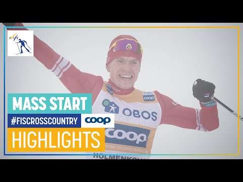 Bolshunov retains crown in Holmenkollen | Men's Mass Start | Oslo | FIS Cross Country