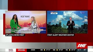 First Alert Forecast | Hot, mostly dry weather remains in the forecast