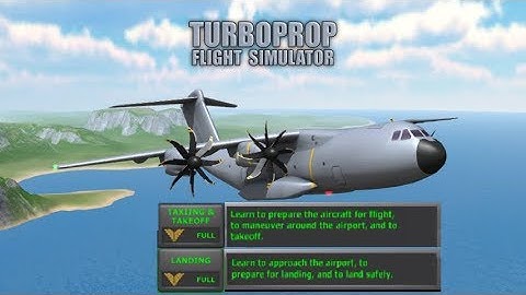 TURBOPROP FLIGHT SIMULATOR training