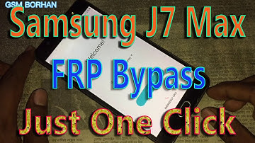 Samsung J7 Max FRP Bypass Just One Click SM G615F FRP Bypass 2022
