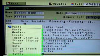 RPG Maker 2 tutorial -Makeing events that react to the player(Area Collision)