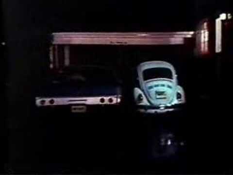 classic beetle tv ad. Poor beetle in the rain