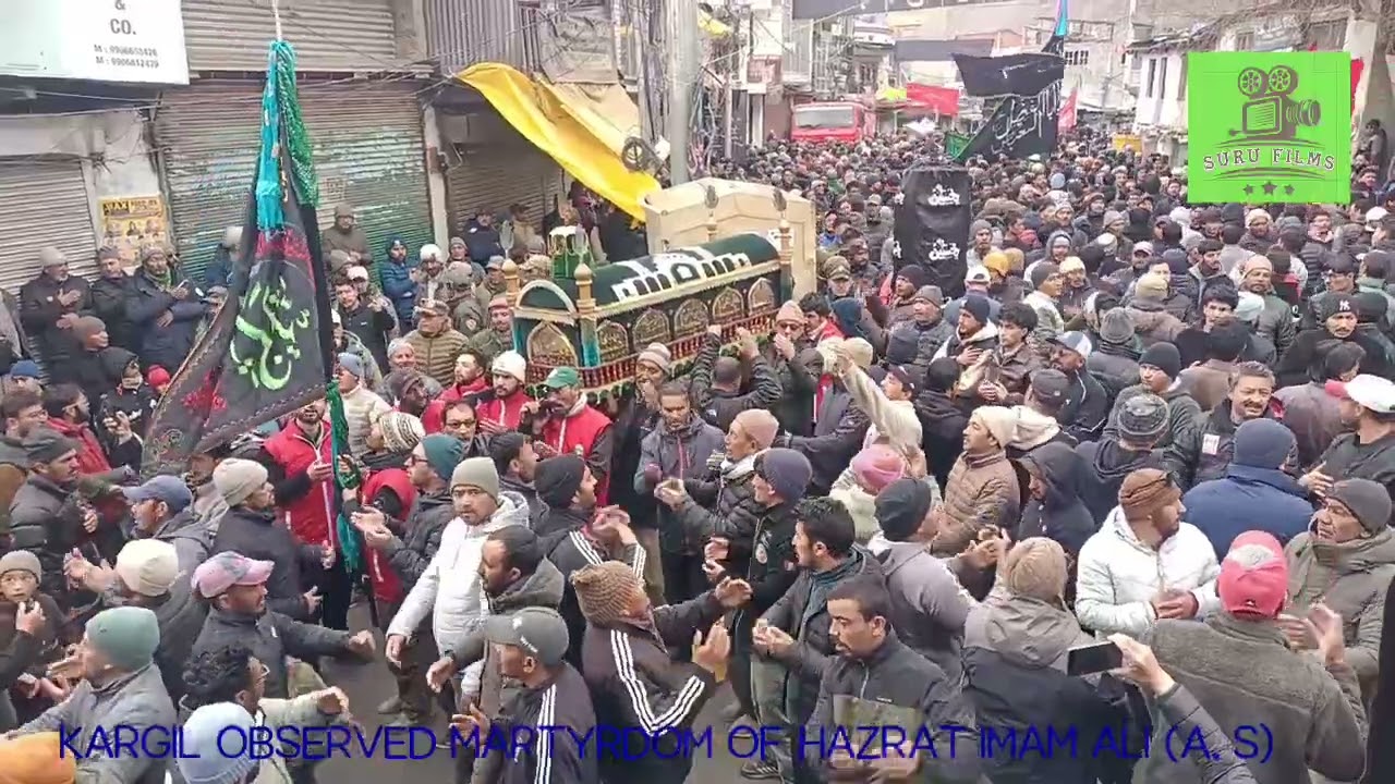 Kargil observes Martyrdom of Hazrat Imam Ali (A.S) with religious fervor 