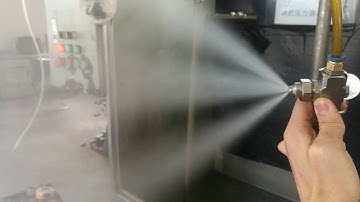 NSS - Testing Video for Wide Angle Air Atomizing Nozzle