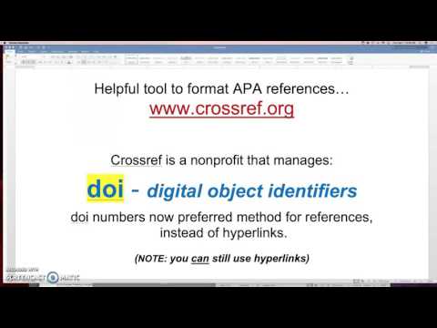 How to Use Crossref