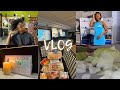 Vlog  relaxing my hair  attending an event  getting a facial  weekly grocery run and more