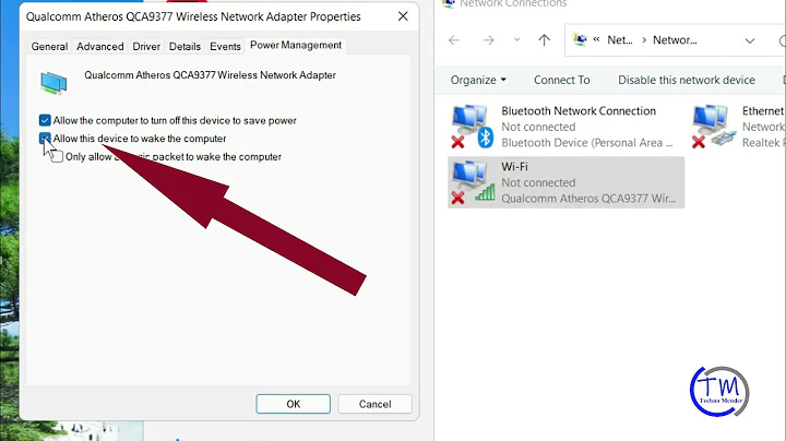 How to Enable or Disable wake on LAN in Windows 11