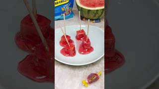 Watermelon jolly rancher bites #food #watermelon #candy #jollyrancher