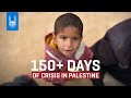 Over 150 days  palestine emergency  islamic relief usa