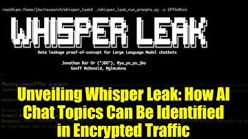 Unveiling Whisper Leak: How AI Chat Topics Can Be Identified in Encrypted Traffic