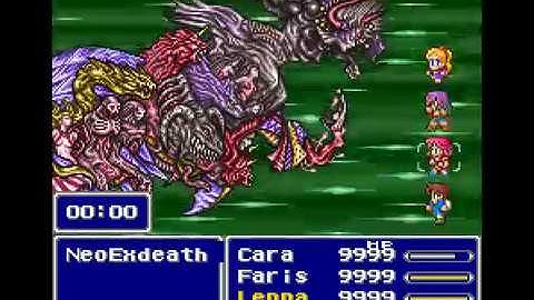 [Bug] Final Fantasy V - Terminate battles / Skip Final Battle