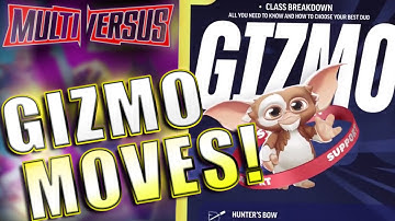 GIZMO CLASS + MOVES RELEASED! Patch Notes INCOMING? Multiversus Gizmo! Multiversus Gizmo Class!