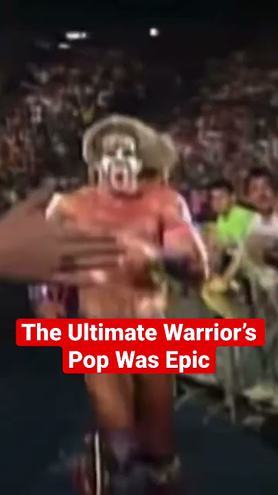 The Ultimate Warrior Has Some of the Best Run In Entrances of All Time. #wwe #warrior #prowrestling