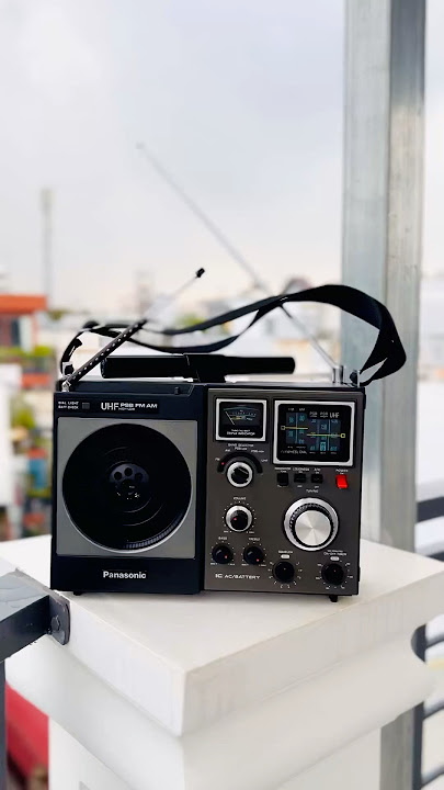 Radio Quân Đội Panasonic RF-1170 Giá 8tr5 hàng xuất Mỹ #cassette #loamanggo #quatnhat #cassette