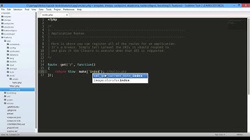 Laravel 4   Changing Default Home Route to index php