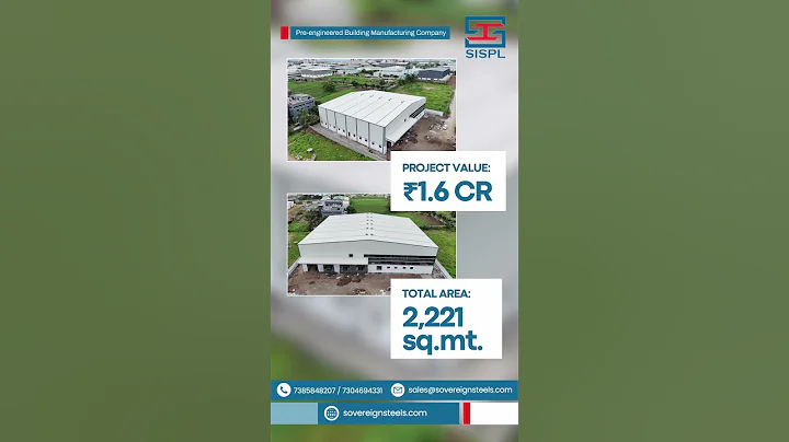 PROJECT HIGHLIGHT: SVS Empire Warehouse | 2221 sq. m. Build #SISPL #Warehousing  #construction #peb