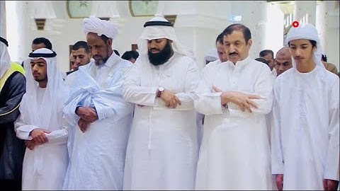 ابداع ادريس ابكر في تلاوة عظيمة ليلة 8 رمضان 1440