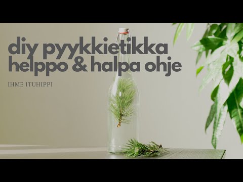 Pyykkietikka DIY ohje