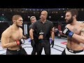 Khabib vs. Michael Chiesa (EA Sports UFC 2) - Champion Fight ☝️🦅