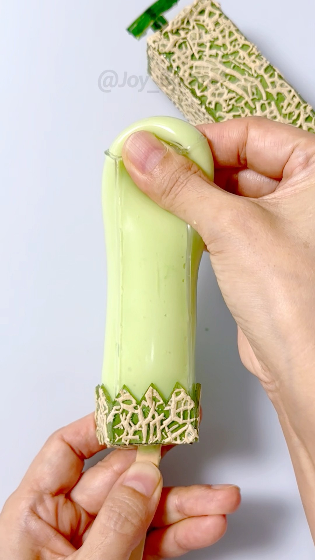 ?Melon Ice Cream Bar Squishy DIY with Nano Tape!
