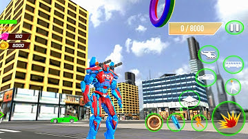 Bus Robot Car Transform War– Spaceship Robot game 2021 - Gameplay Walkthrough Part 2 (Android, iOS)