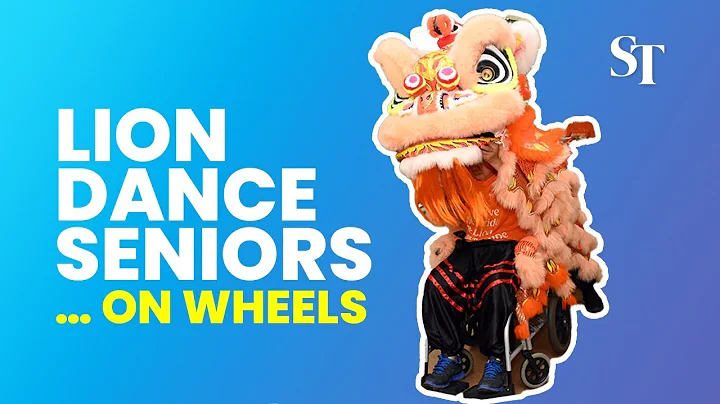 Turning senior citizens into lion dance performers on wheels