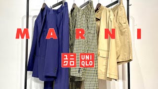 【UNIQLO and MARNI】170cm 65kgの着用動画 セットアップ編 「テーラード ジャケット 」「ワイドフィットタックパンツ」