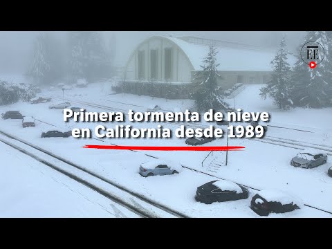 Video: ¿Nieva en el centro ca?