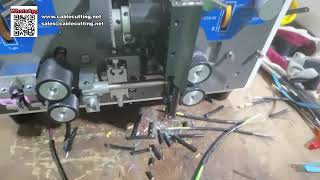 Fully Auto Inner Core & Outer Jacket Wire Stripping Machine Cable Processing2