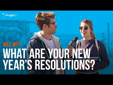 What Are Your New Year's Resolutions | Man On The Street
