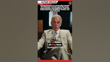 The Best Predictor Of Long Term Success | #jordanpeterson #shorts