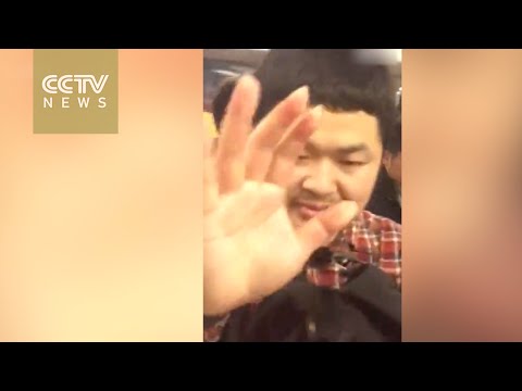 Chinese woman strikes a blow against sexual harassment on subways