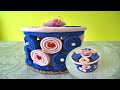 DIY / КАК СДЕЛАТЬ ШКАТУЛКУ ИЗ ГАЗЕТНЫХ ТРУБОЧЕК / МАСТЕР КЛАСС / jewelru box / #KREATIVnenkoTV