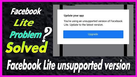 (Fb lite problem) You