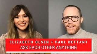 Elizabeth Olsen and Paul Bettany Ask Each Other Anything