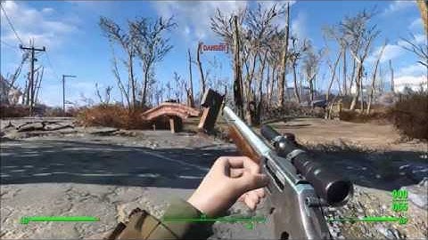 Fallout 4 Survival | Museum of Witchcraft | Fighting Deathclaws, Rust Devils and Ferals