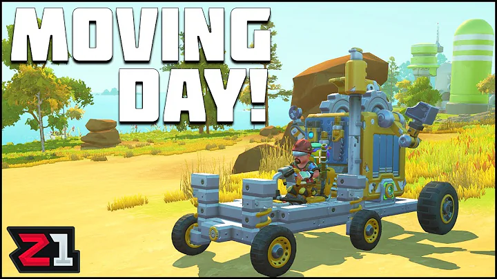 Moving To The New Base and Testing Defense ! Scrap Mechanic Modded [E6] | Z1 Gaming
