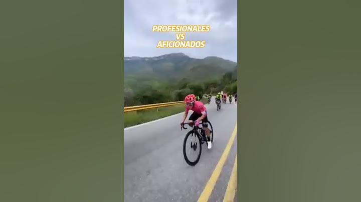 Aficionados VS profesionales.