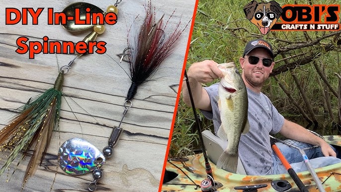 Winter Bass Fishing For Bass with Inline Spinner 