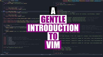 The Absolute Basics of Vim (It